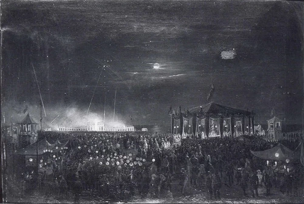 Festa a Venezia in onore di Massimiliano e Carlotta - Museo Storico del Castello di Miramare, Trieste
